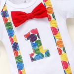 Baby Clothes 1st Birthday Outfits Short Long Sleeve Romper Pants Suspenders Strap Outfits Toddler Boy First Sets - Image 5